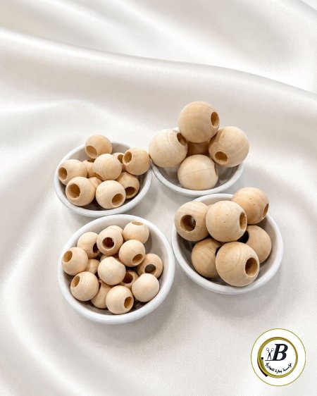 خرز خشب  مكرمية